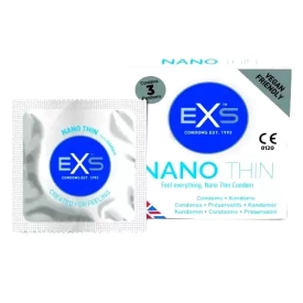 EXS Nano Thin kondómy 3 ks