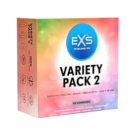 EXS Variety pack 2 Kondómy 48 ks