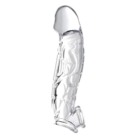 Návlek na penis predlžujúci – transparentný