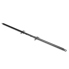OUCH! rozperná tyč s očkami 88,5 cm – strieborná