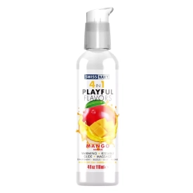 Swiss Navy Playful 4 in1 lubrikační gel  Mango 118 ml