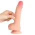 Sliding-skin dildo 19 cm