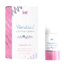 INTT Vibration! stimulačný gél – Cotton Candy New 15 ml